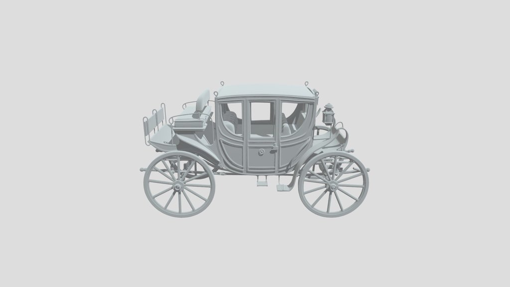 Horse-Drawn Passenger Carriage