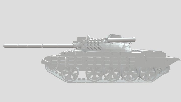 T-55AMV [DENIED] 3D Model