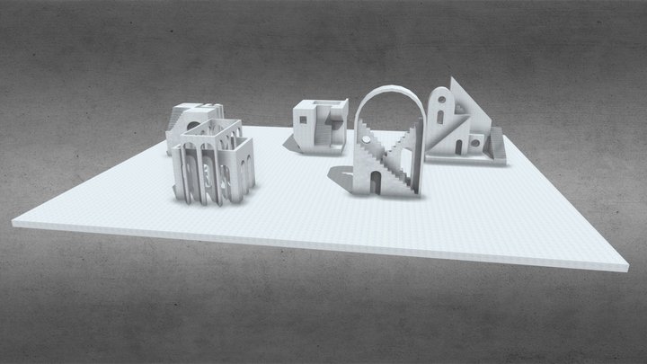 Umemoto Architecture 3D Model