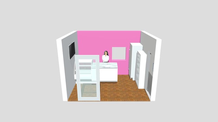 Maya store 3D Model