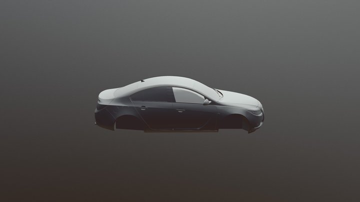 Opel Insignia 2008 2013 3D Model