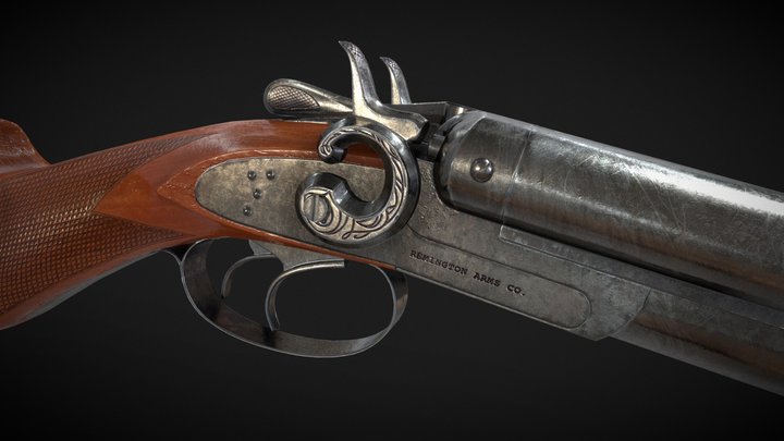 Remington 1889 3D Model