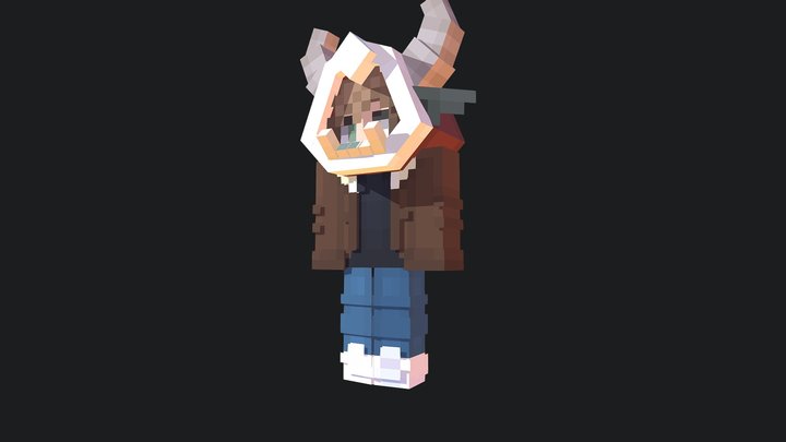 Krampus Hat 3D Model