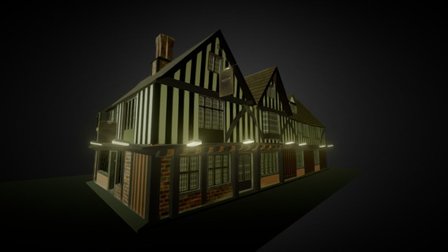 The Old Seige House,Colchester. 3D Model