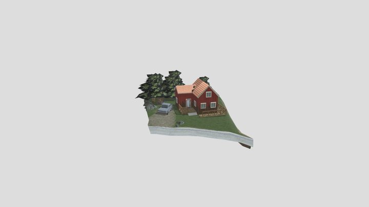 Diorama_grandmas_house 3D Model