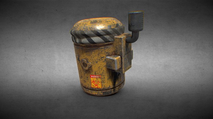 Tank - Post Apocalypto 3D Model