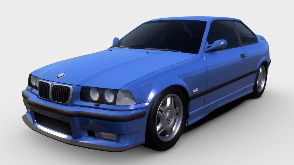 Bmw e36 3d model