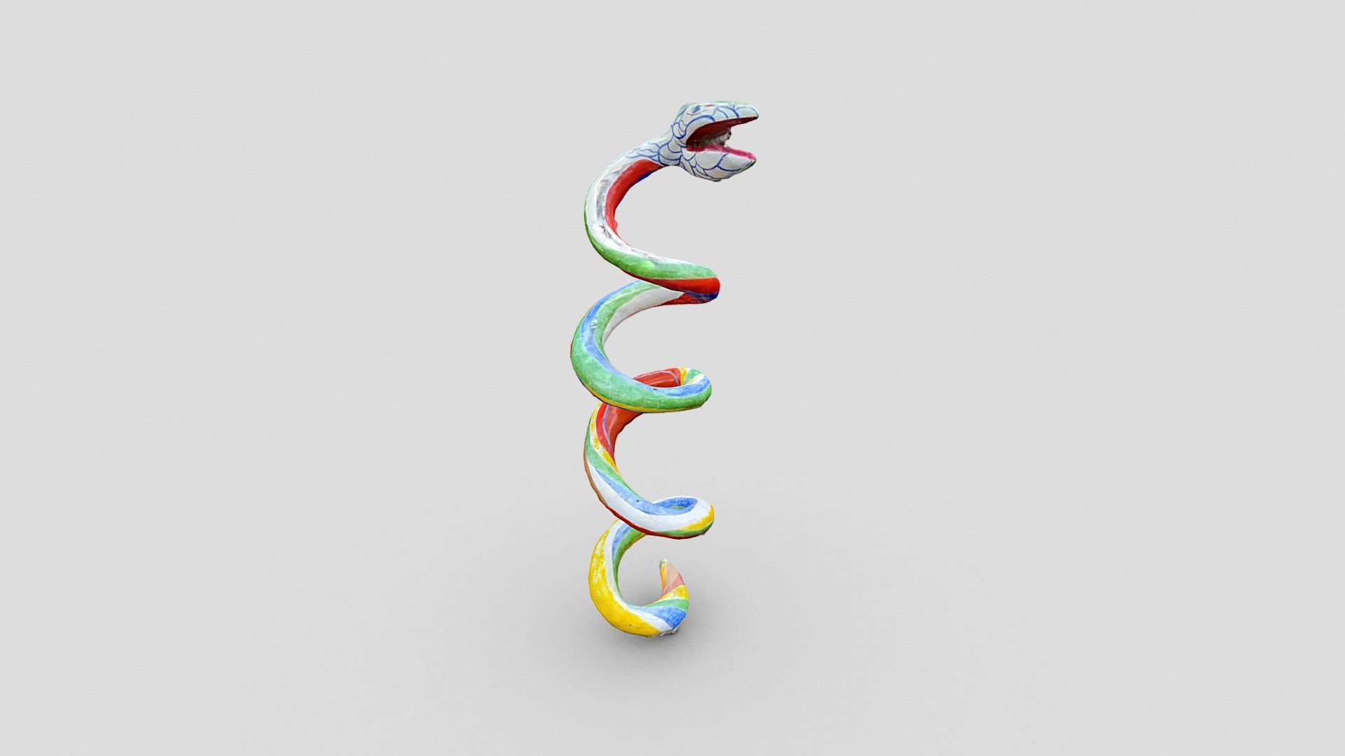 Stravinsky Fountain: the Snake (Photocatch)