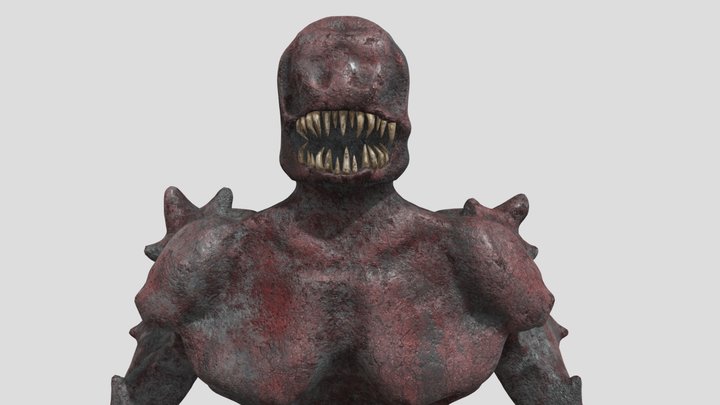 Mutant Monster 3D Model