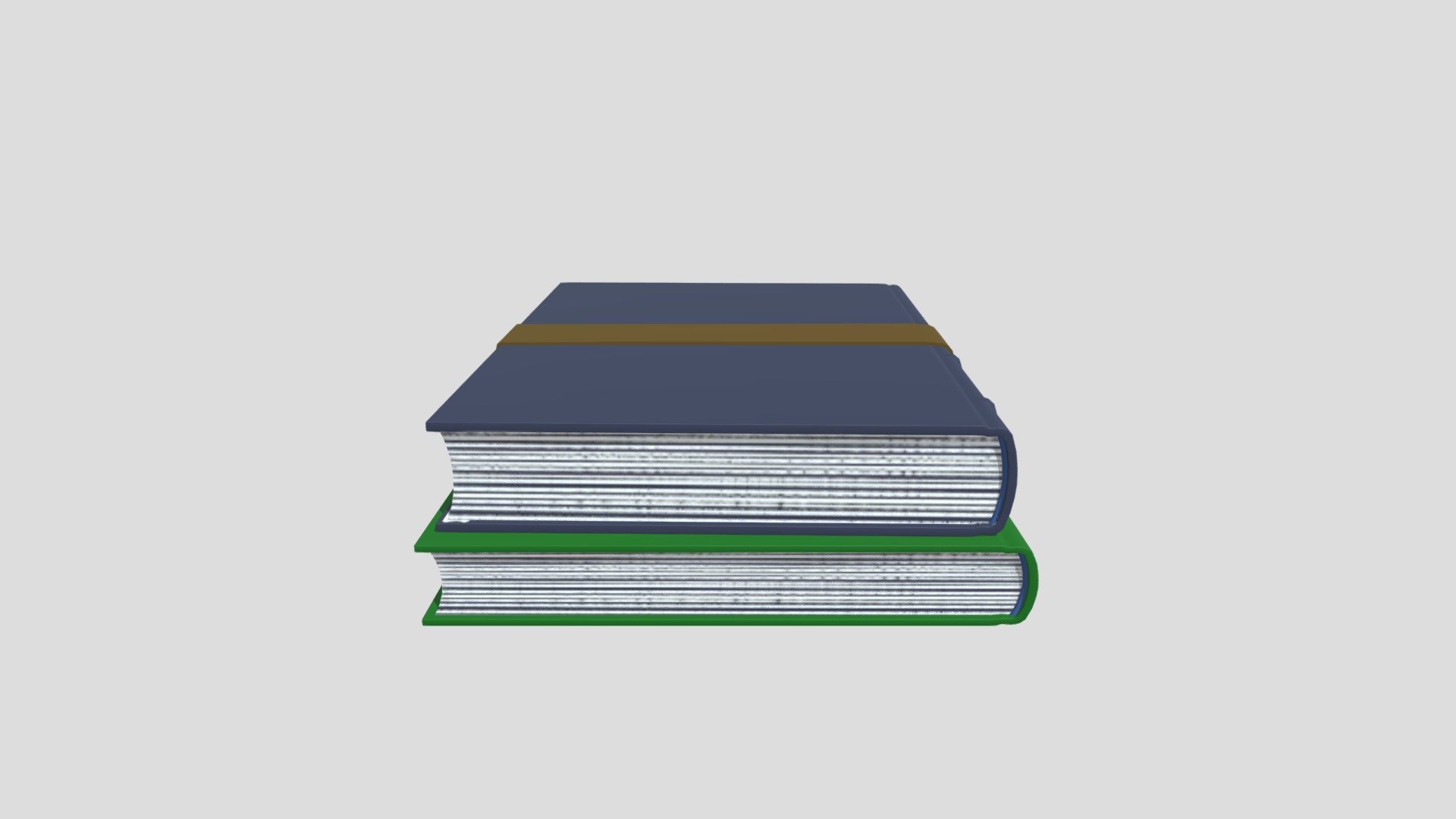 Bound Books Model - Download Free 3D model by TMBCyberman [1364af2 ...