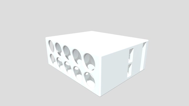 Battery Box 15V for LR03 3D Model