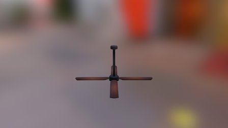 Ceiling Fan 3D Model