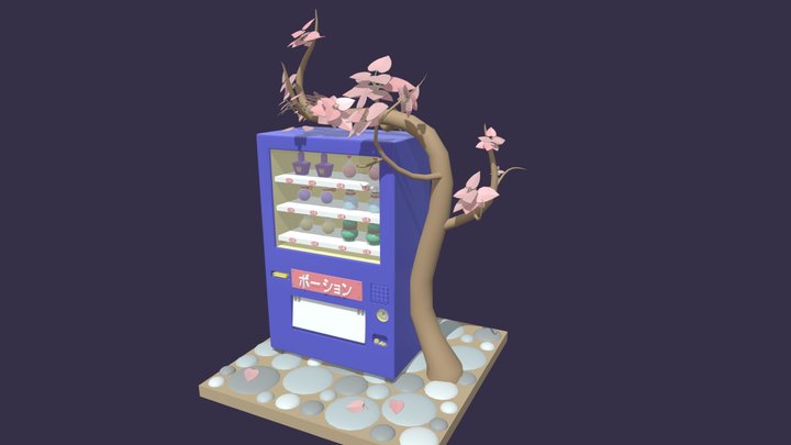 Potion machine 3D Model