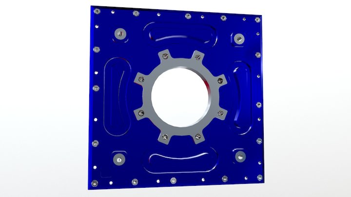 Appearance applied at the part document level 3D Model