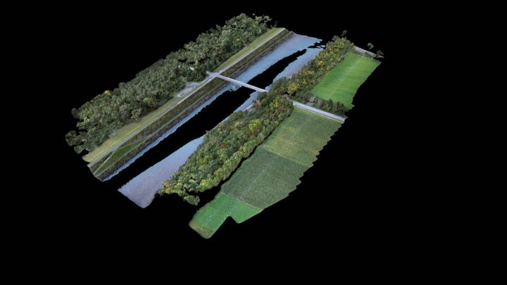 Alpenrhein (Fläsch) 3D Model
