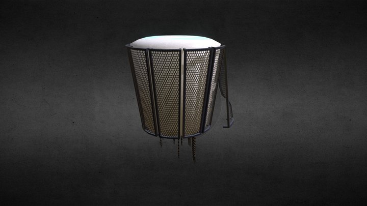 Damaged Hanging Wires - WIP 3D Model