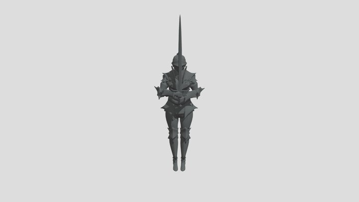 Radiant Knight 3D Model