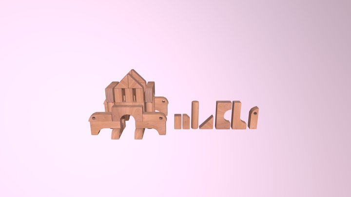 Blocks 3D Model