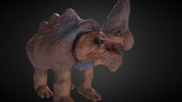 Rhino monster 3D Model