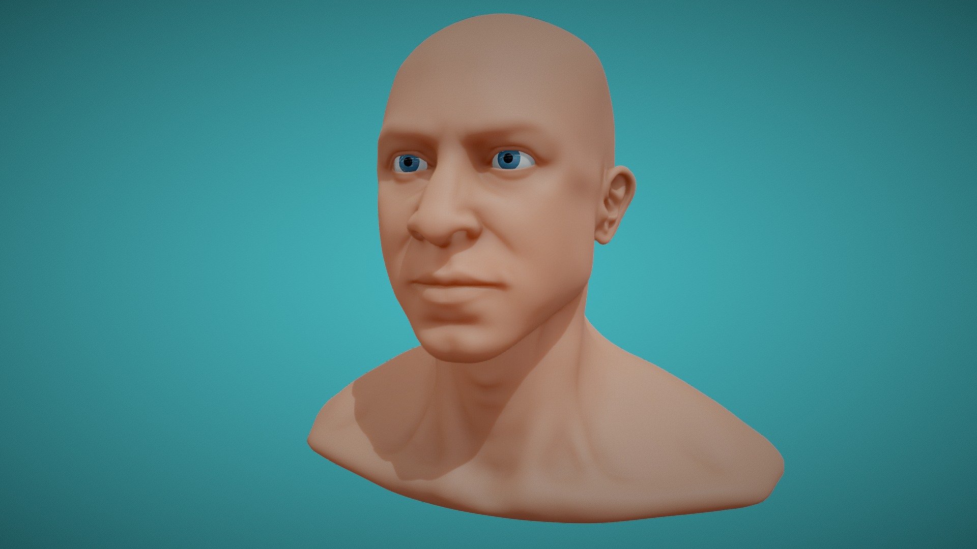 Human: Sculpt Retopology Wip - 3d Model By Andybegg [1369fda] - Sketchfab