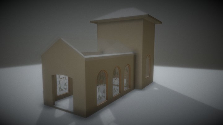 Kirchenfenster 3D Model