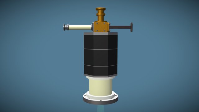 Electron Cyclotron Resonance Ion Source 3D Model