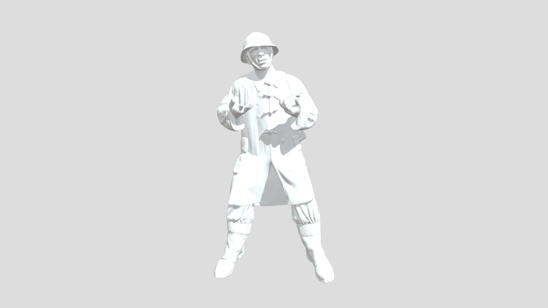 20mm GUNNER - 3D model by lBillyBones [136c047] - Sketchfab
