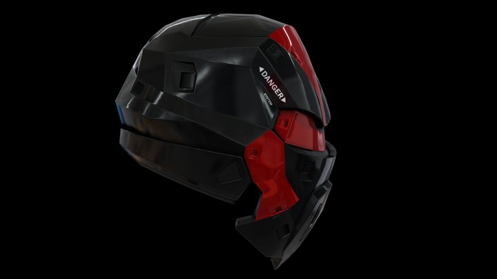 Helmet R7 – Kostenloses 3D-Modell STL