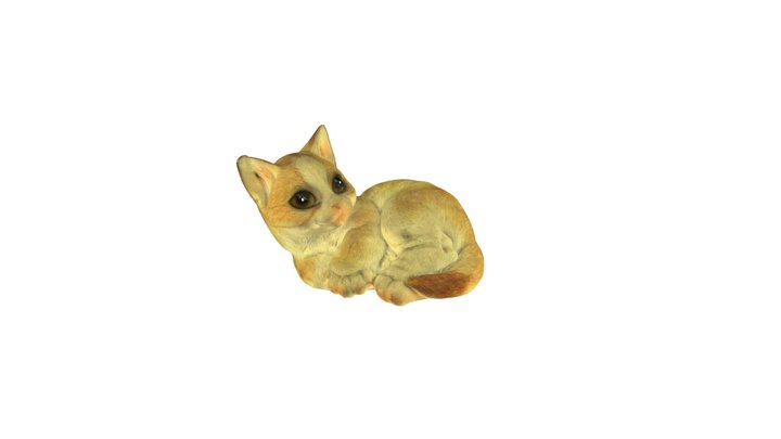 置物（猫） 3D Model