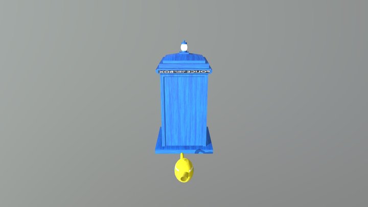 The Tardis and The Genie 3D Model