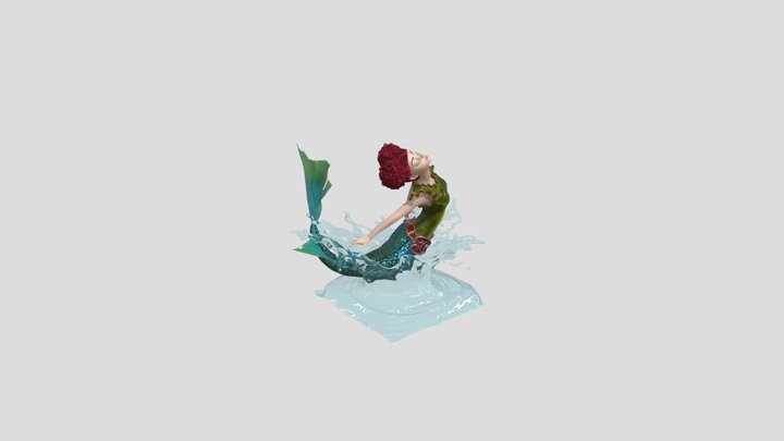 Li Ban - Legends of the Lake 3D Model