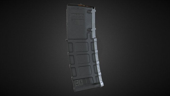 MAGPUL PMAG 30 3D Model