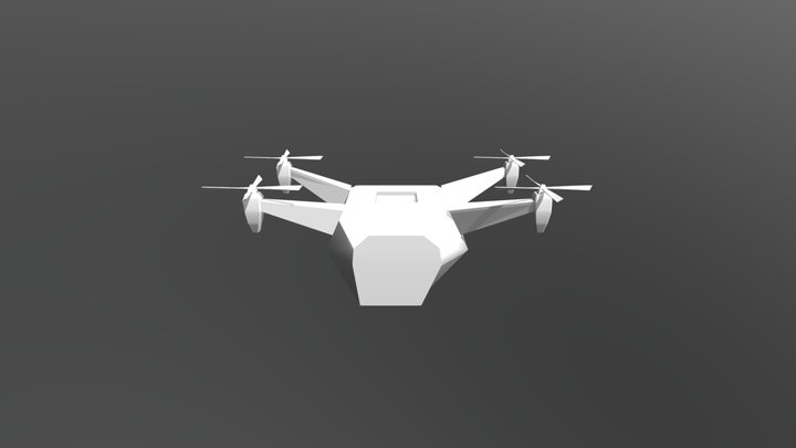 Dron 3D Model