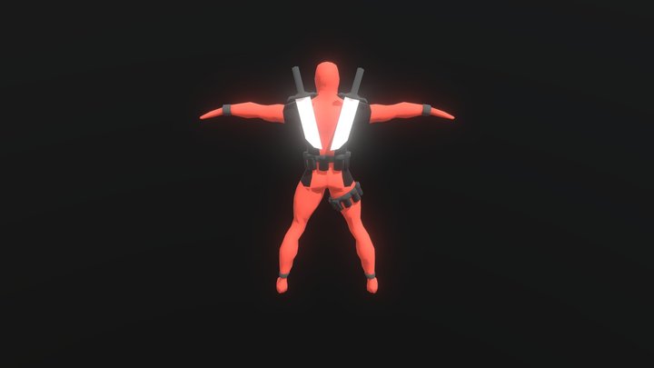 Deadpool 3D Model