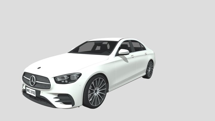 2022 Mercedes-Benz E-Class AMG Line 3D Model