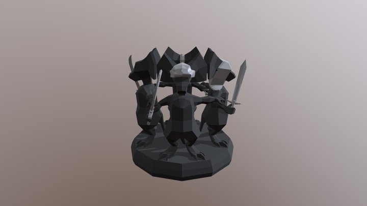 Statue 3D Model