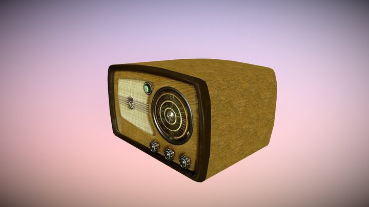 Radiovintage 3D Model