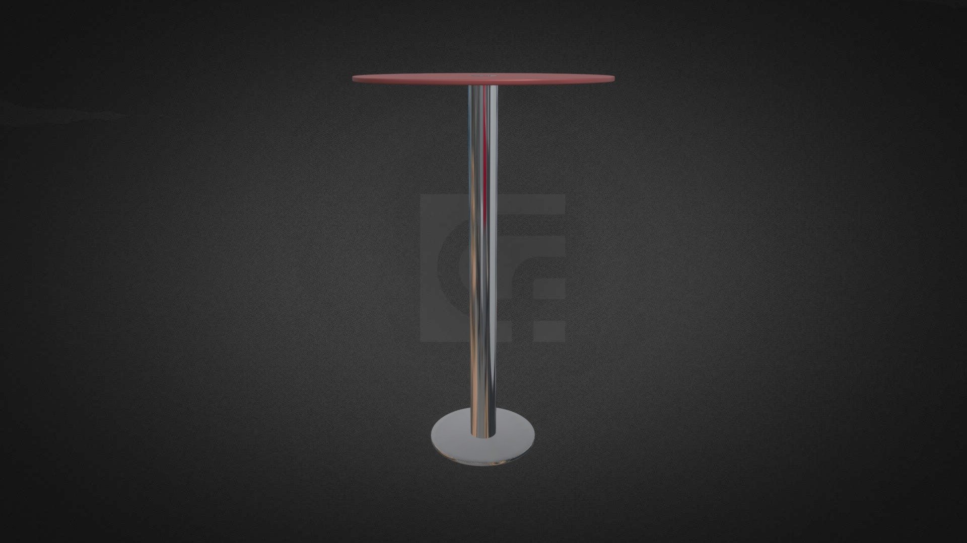 High Round Coloured Table Hire — Sketchfab embed 3D viewer
