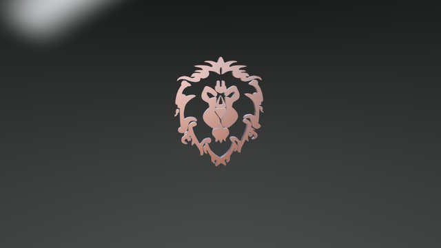 Alliance symbol 3D Model
