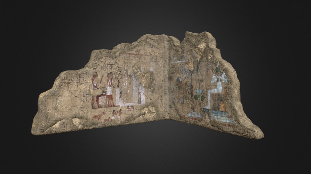 Ancient Egyptian Tomb Diorama Project A 3d Model Collection By