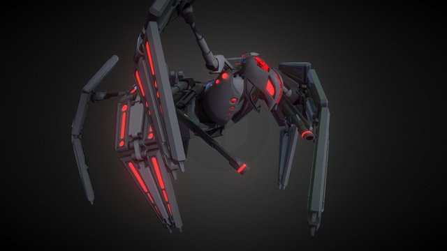 Qbots - Goliath: Attack Animation 3D Model