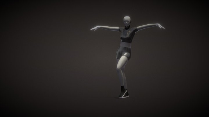 A&M: Vogue 1 (134 / 67 bpm) - dance animation 3D Model