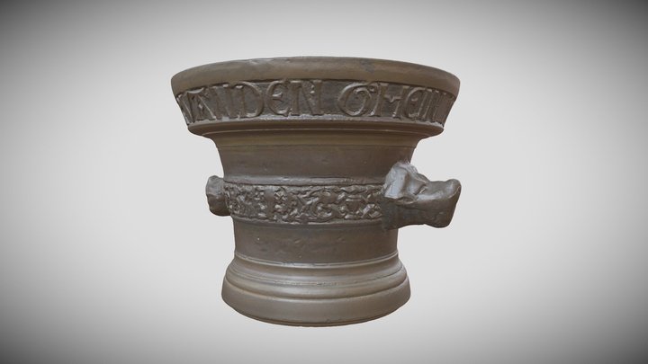 Vijzel met versierde middenfries – Modèle 3D gratuit STL