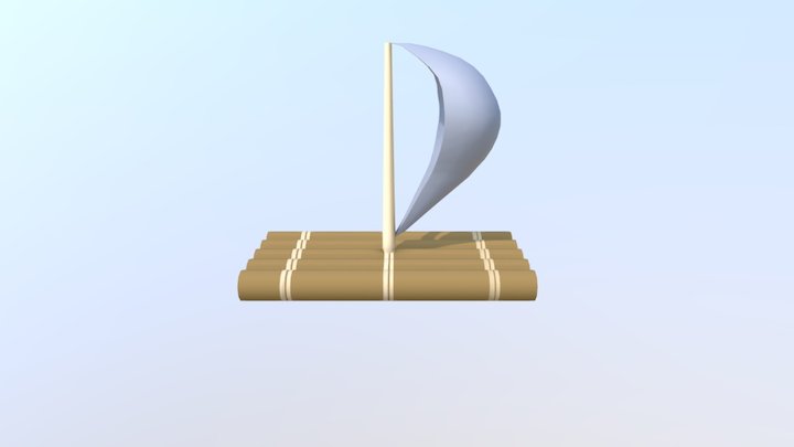 Raft 3D Model