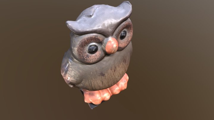 owl scan for uCreate Workshop 3D Model