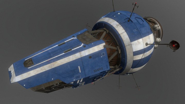 Epstein's Yacht (The Expanse) 3D Model