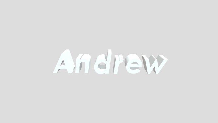 My nickname 3D Model