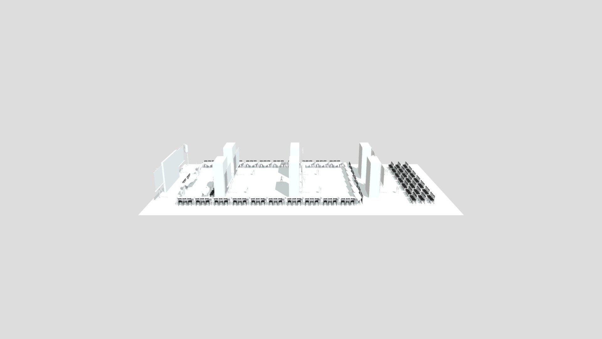 WF ROOM LAYOUT - RECTANGULAR OPTION 1