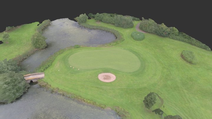 Kendleshire Golf Course - Low Res Test model 3D Model