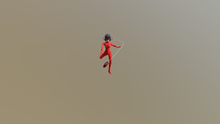 Miraculous-ladybug by SadAlexey 3D Model